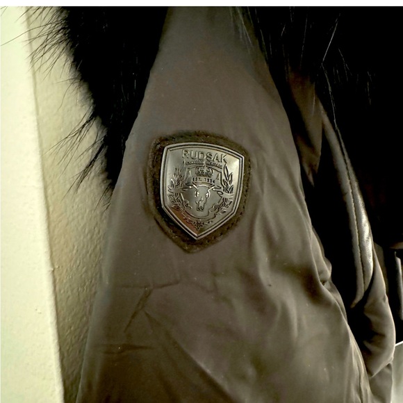 Women’s Rudsak hooded belted parka - Picture 6 of 7